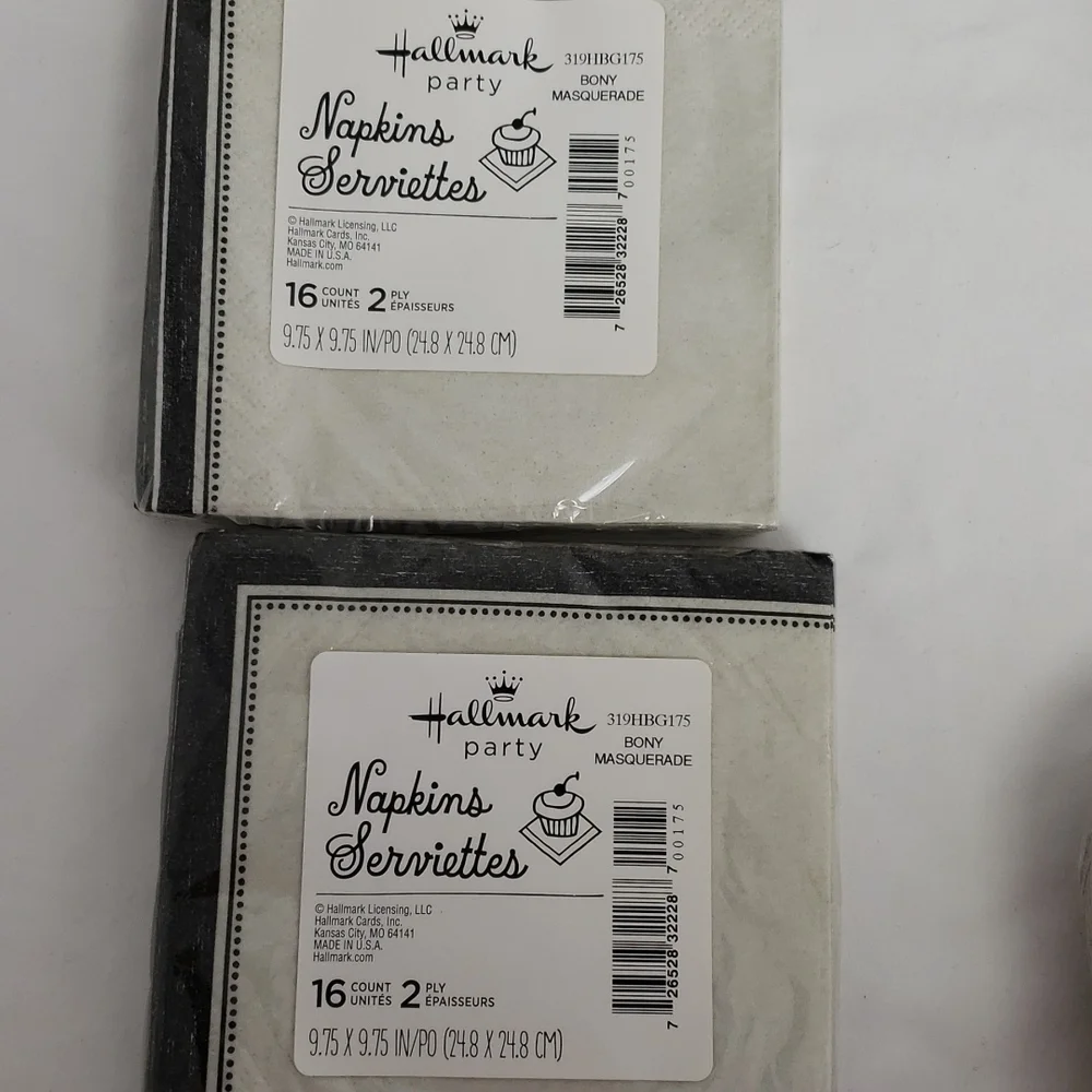 Halloween Party Napkins and Plates Set Unopened Hallmark Party NWT - Picture 5 of 10